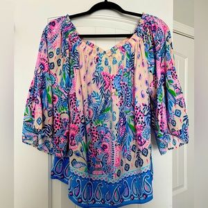 Lilly Pulitzer Neve Top, NWT, Size Large